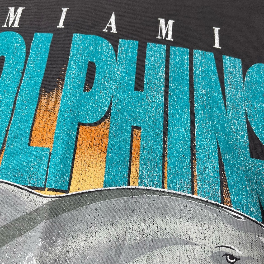 Miami Dolphins Vintage Tubular ‘47 t-shirt. Medium - Picture 3 of 4